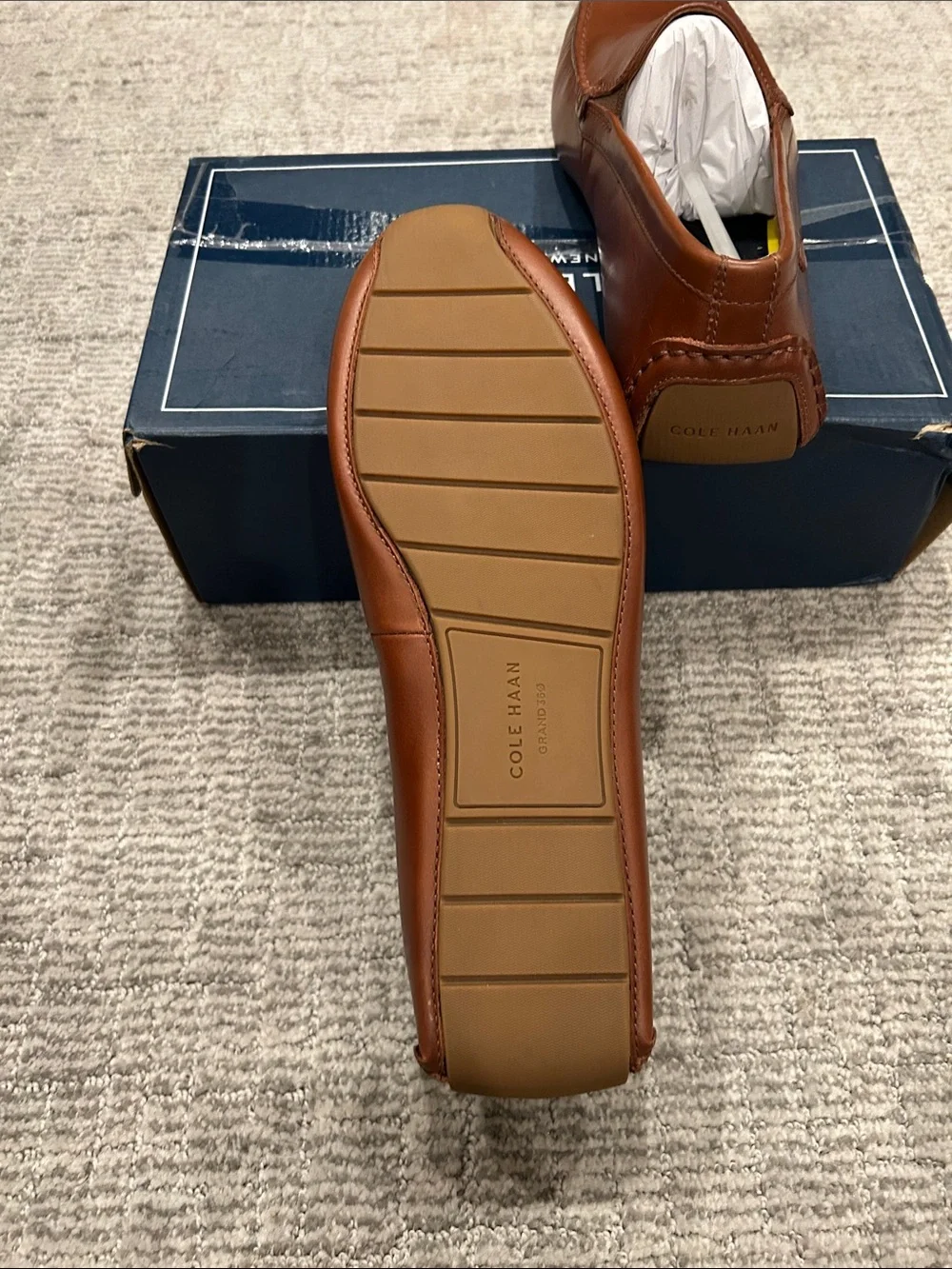 Cole Haan Grand+ Venetian Driver Loafers 10